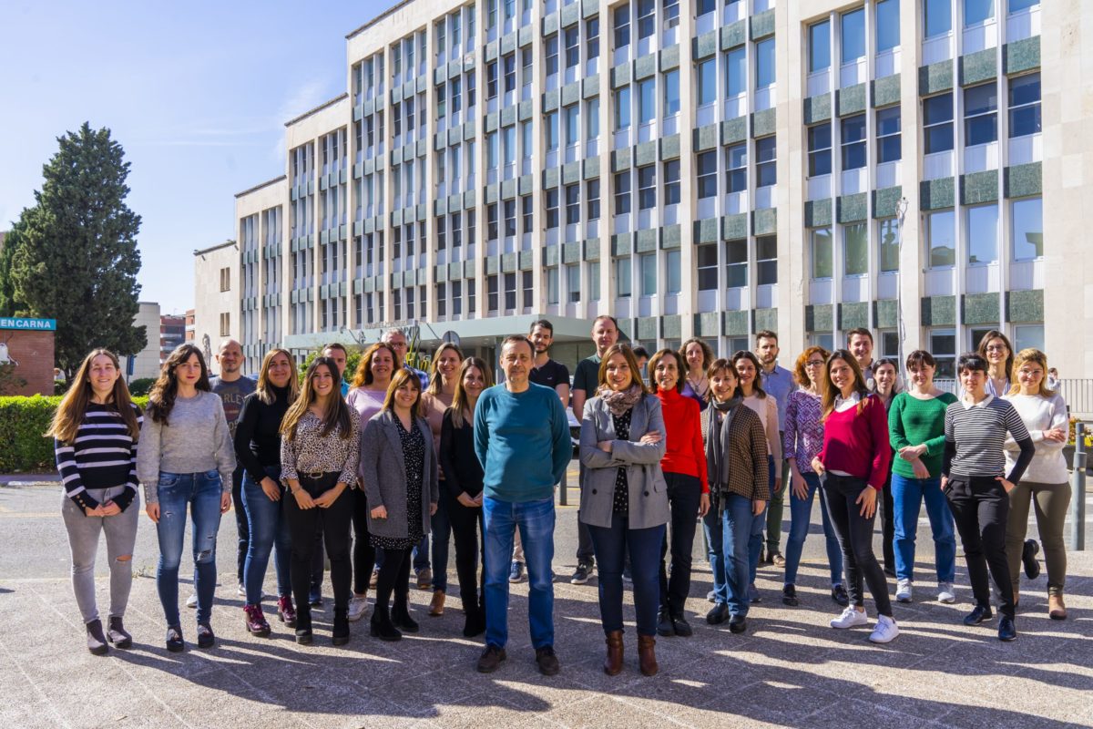 Una imatge de l’equip investigador de l’IISPV, la URV, l’Hospital Universitari Joan XXIII de Tarragona i el CIBERDEM.