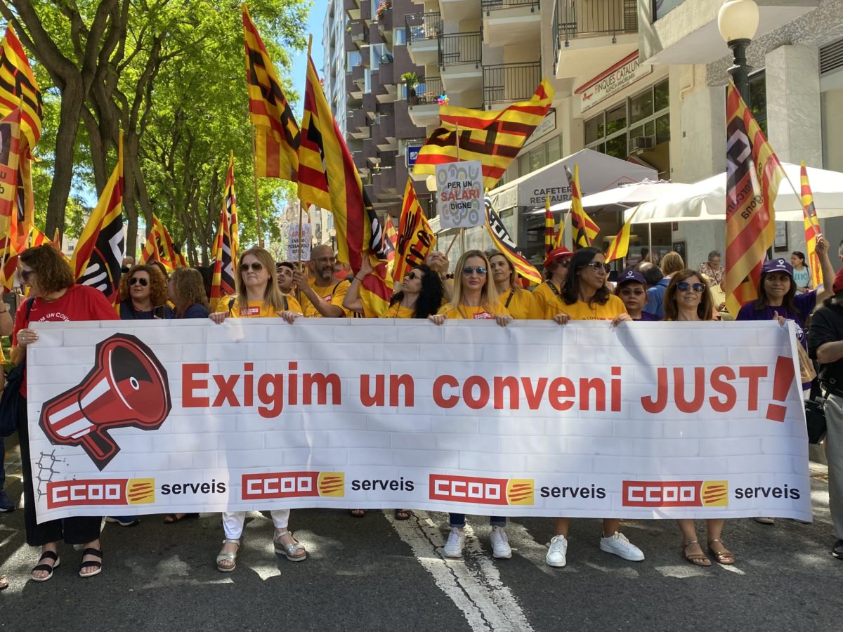 Manifestació CCOO