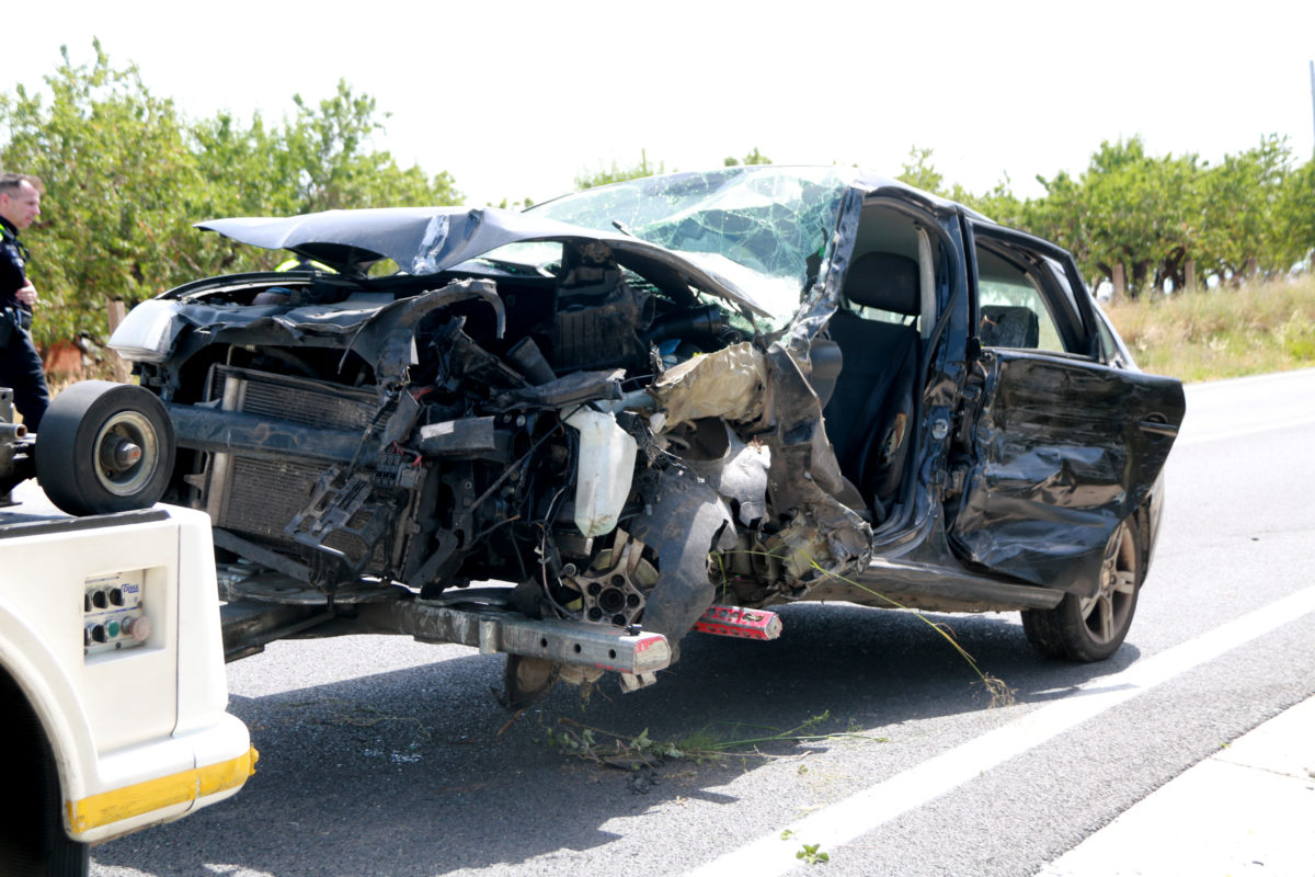 cotxe accidentat Reus 17/06/2022