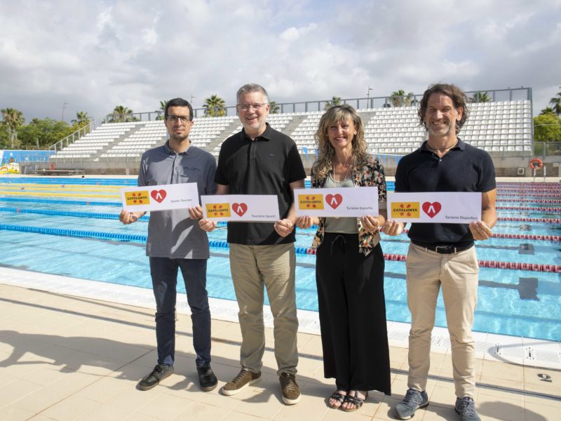 Tarragona Turisme Esportiu piscina Sylvia Fontana i personalitats