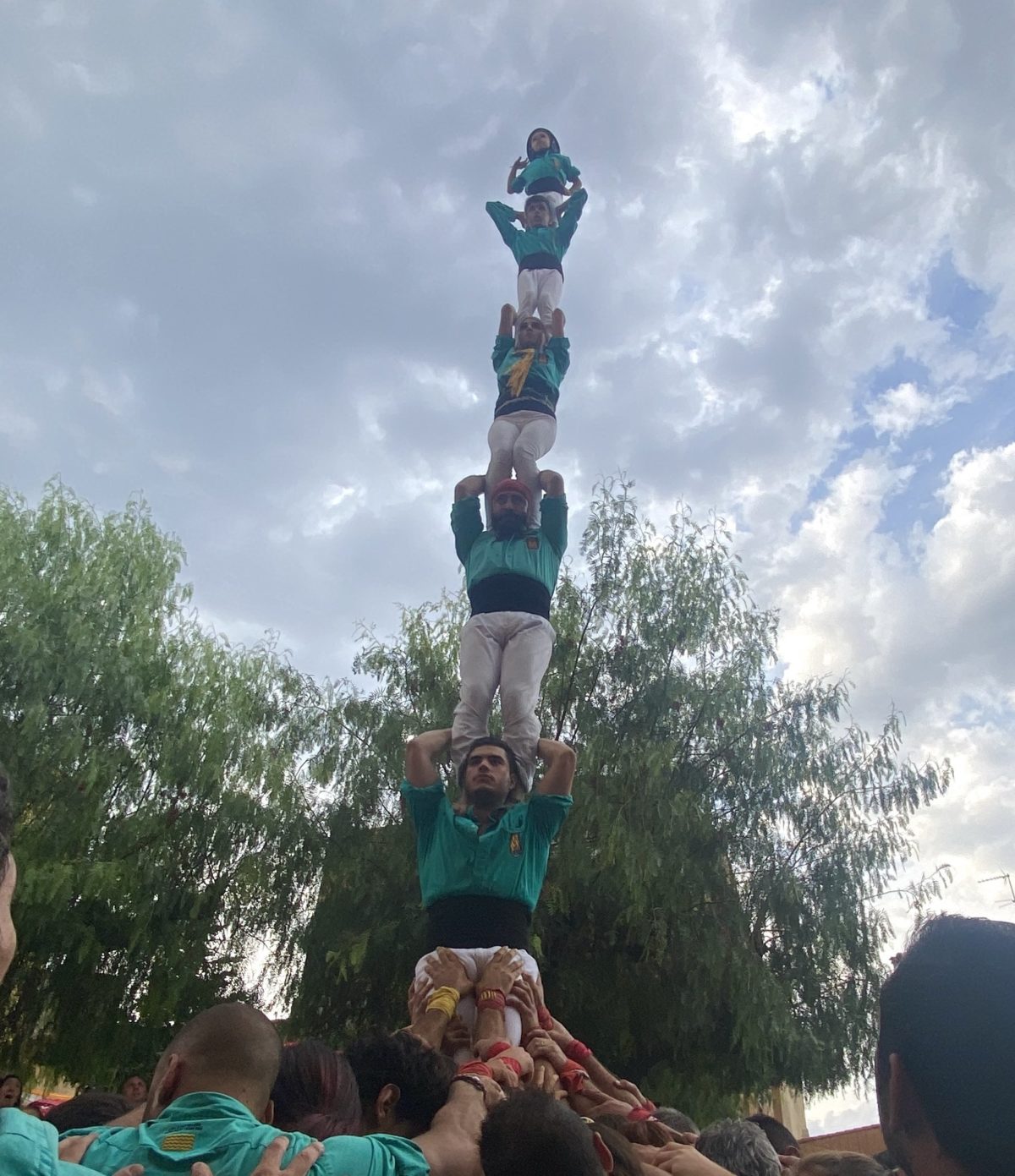 Pilar de sis als Pallaresos - CASTELLERS DE SANT PERE I SANT PAU