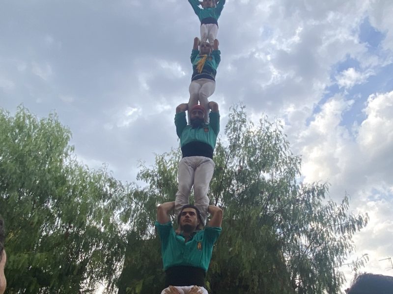 Pilar de sis als Pallaresos - CASTELLERS DE SANT PERE I SANT PAU