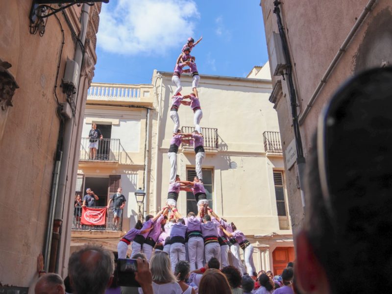 El 2 de 8 amb folre de la Jove de Tarragona a l'Arboç // Jove de Tarragona