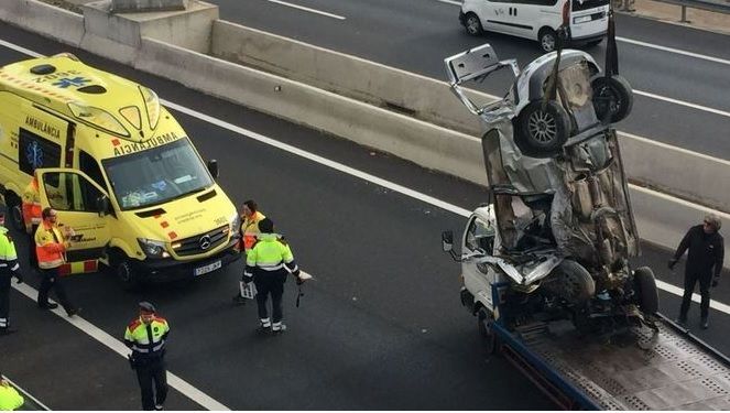 Accident de les Gavarres. 3 de febrer de 2018