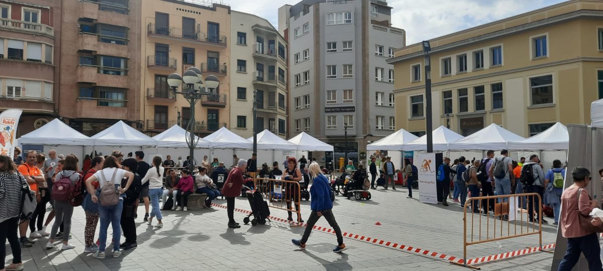 Imatge de la celebració del TAST social a la Plaça Corsini de l'any 2022