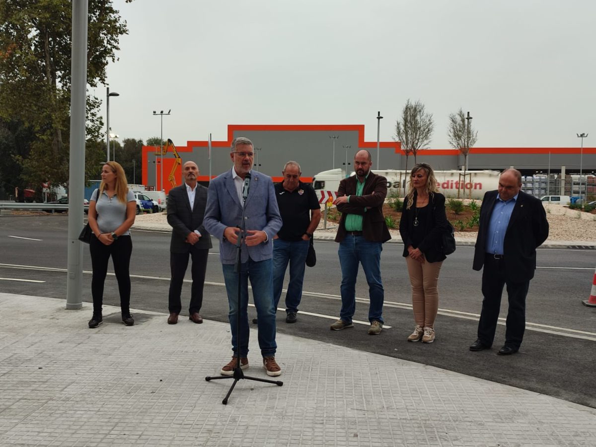 Inauguració de la rotonda d'Icomar