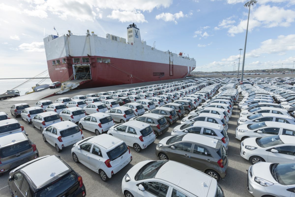 Vehicles al Port de Tarragona