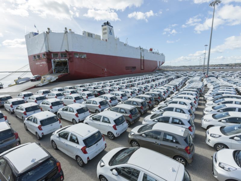 Vehicles al Port de Tarragona