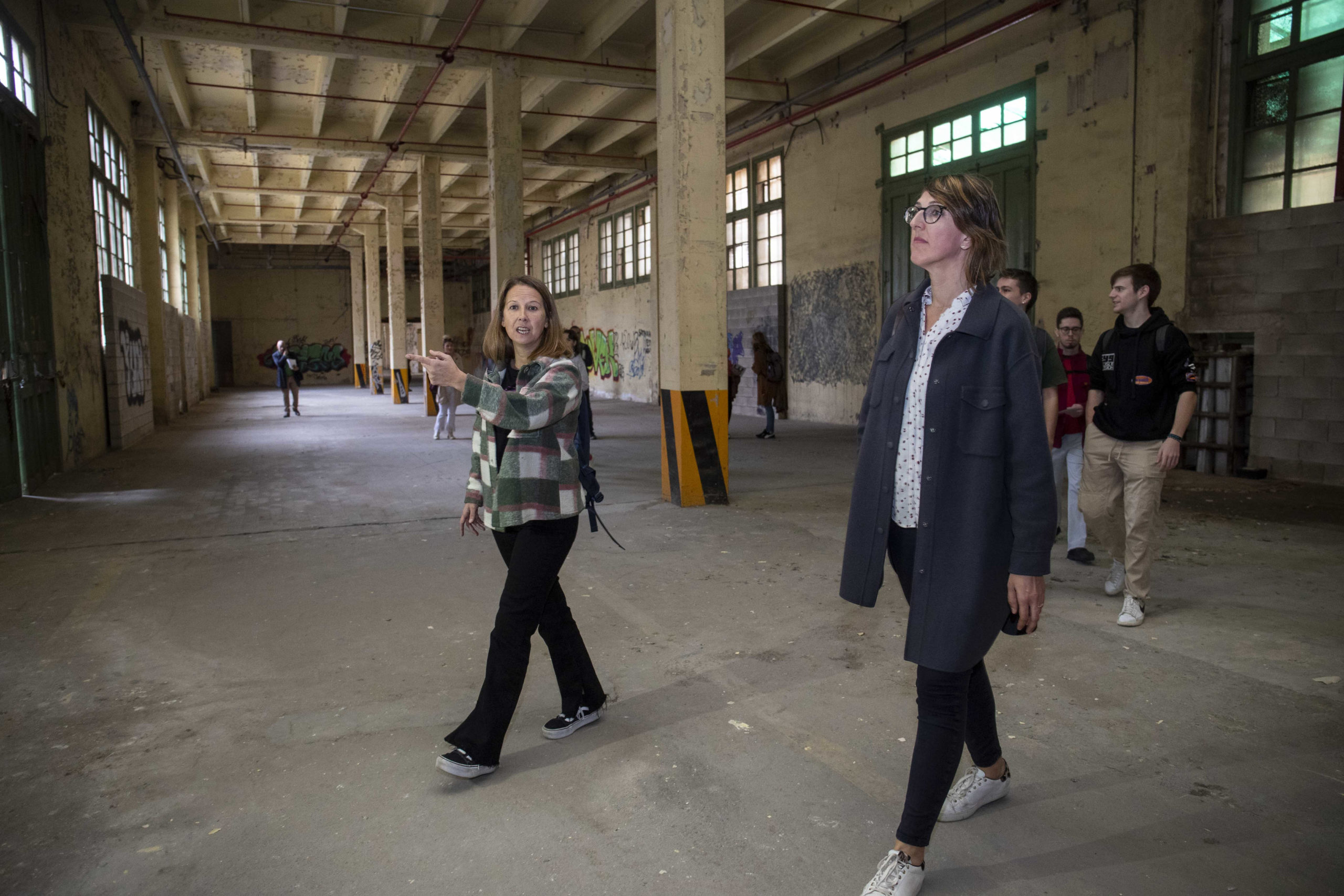 Visita Tabacalera i presentació Cicle Tardor-Hivern d'Arts Escèniques. foto Tjerk van der Meulen  