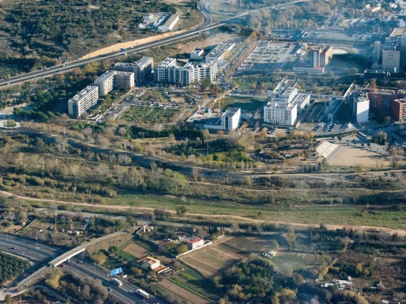 imatge aèrea del Francolí (Foto: Marc Colilla)