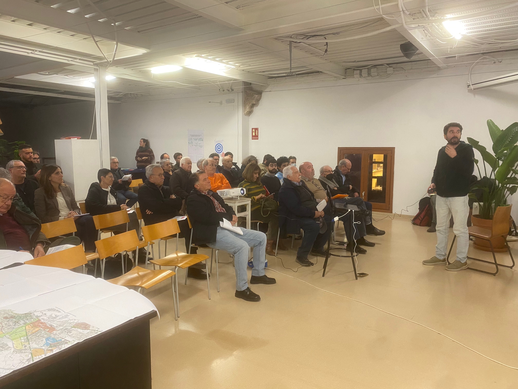 Taller participatiu del 2023 del Pla d'Ordenació Urbanística Municipal a la Part Alta