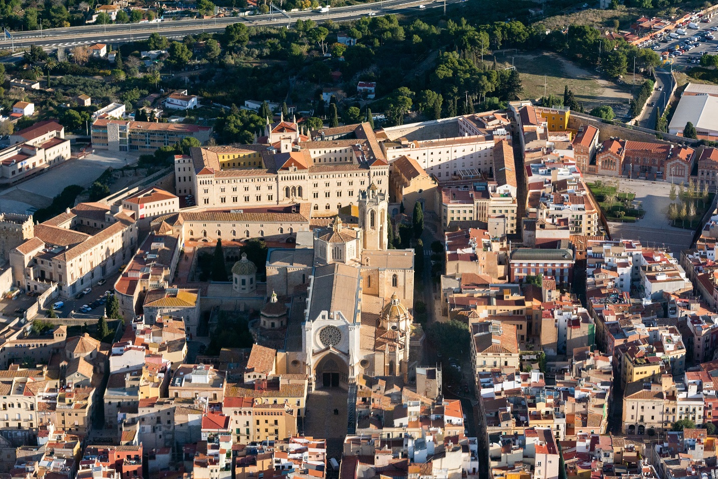 imatges aèries de la Part Alta i el Francolí (Fotos: Marc Colilla);