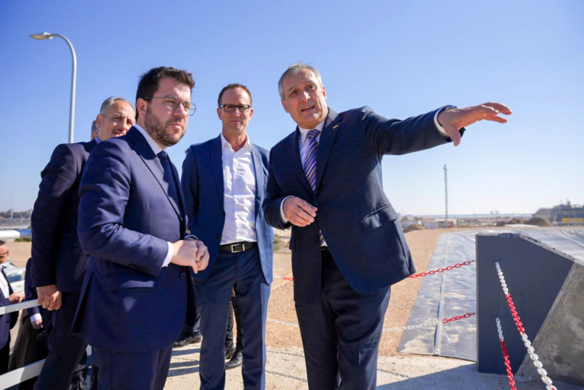 El president Pere Aragonès ha inaugurat i visitat la nova planta de tractament d'aigües industrials d'AITASA a Tarragona Data de publicació: divendres 17 de febrer del 2023, 16:56 Localització: Tarragona Autor: Cedida a ACN