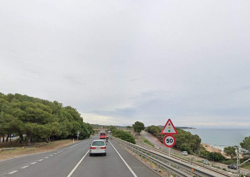 N-340 carretera amb Capellans