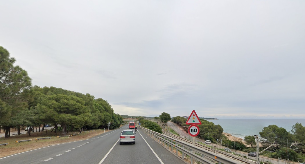 N-340 carretera amb Capellans