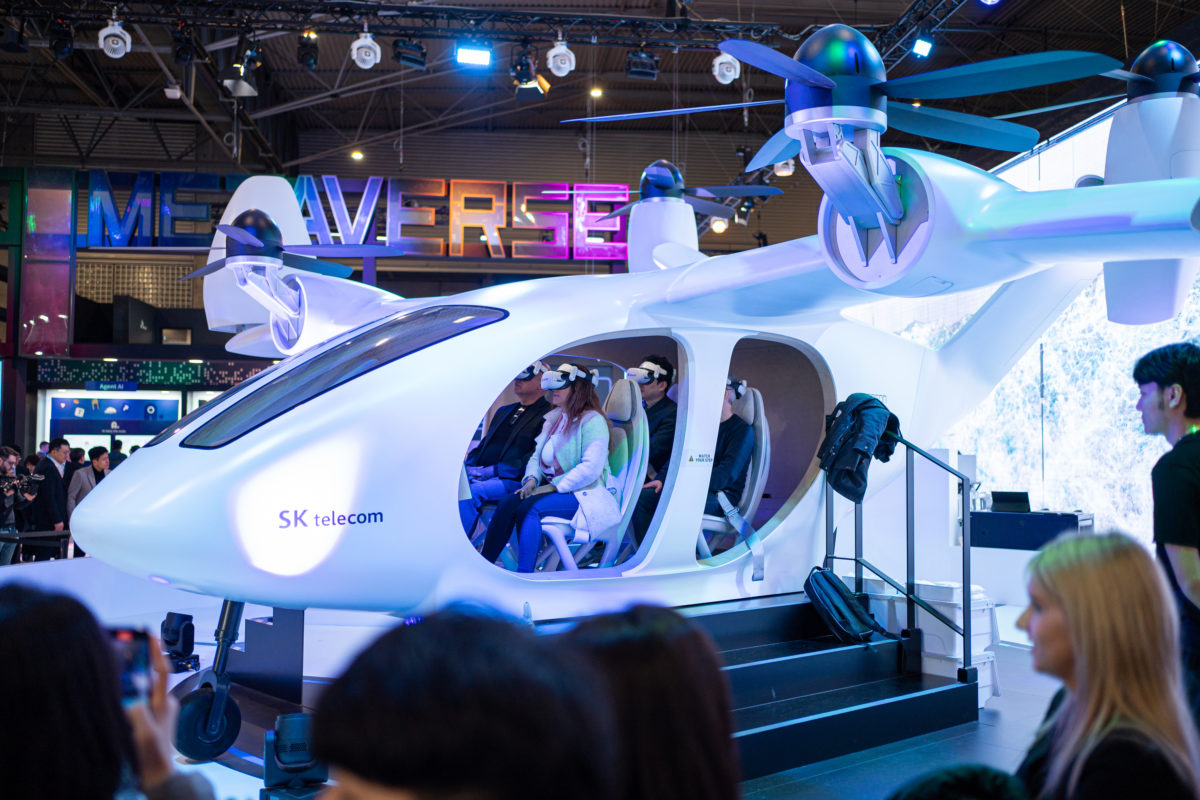 DronTaxi al Mobile World Congress febrer 2023