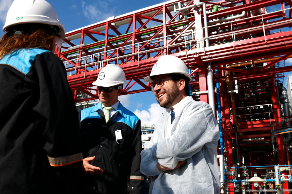 El president de la Generalitat, Pere Aragonès, durant la visita a la nova planta de clor de Covestro a tarragona Data de publicació: dimarts 06 de juny del 2023, 19:39 Localització: Tarragona Autor: Arnau Martínez / Mar Rovira