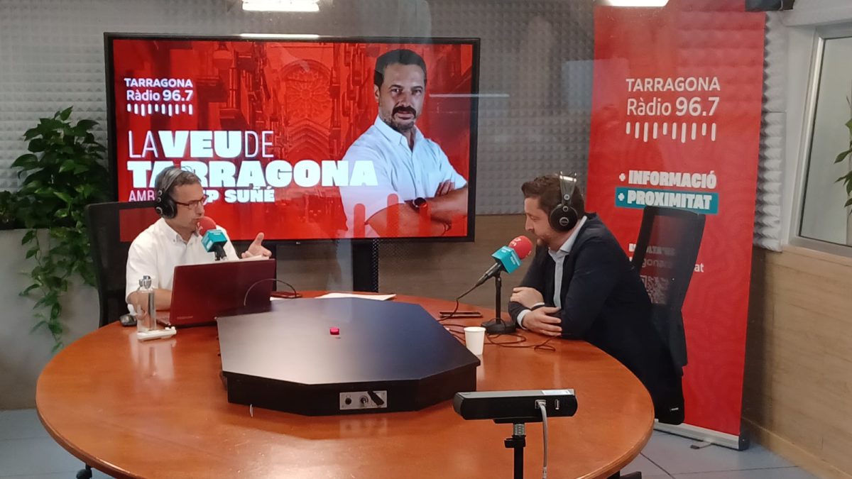 Rubén Viñuales, a la Veu de Tarragona entrevistat per Josep Suñé