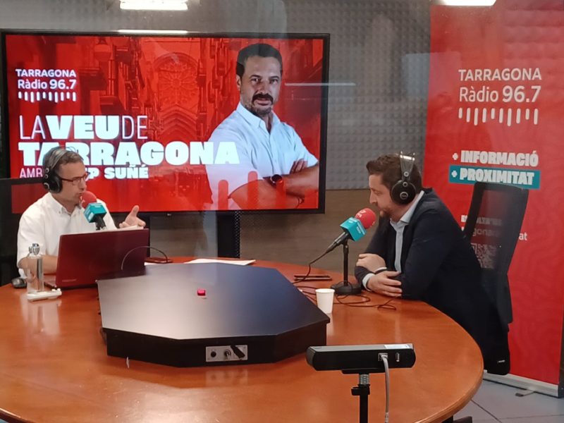 Rubén Viñuales, a la Veu de Tarragona entrevistat per Josep Suñé