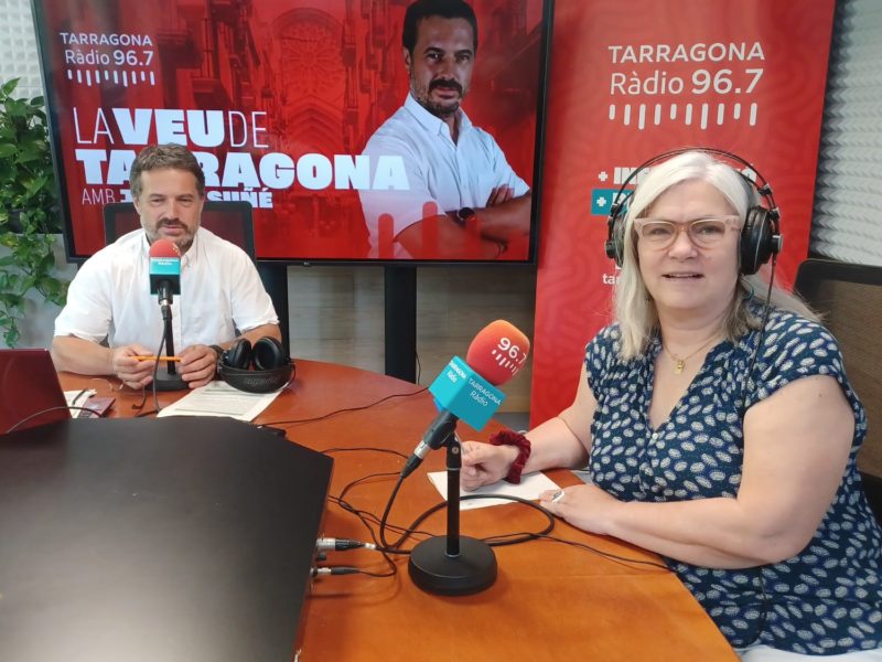 Paula Varas a Tarragona Ràdio