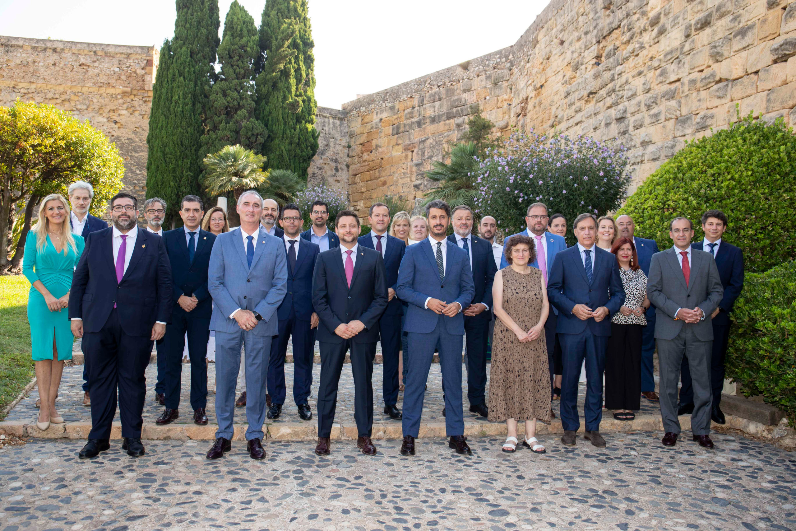 Fotografia de família de la nova assemblea del Grup de Ciutats Patrimoni de la Humanitat Data de publicació: dissabte 29 de juliol del 2023, 16:30 Localització: Tarragona Autor: Redacció