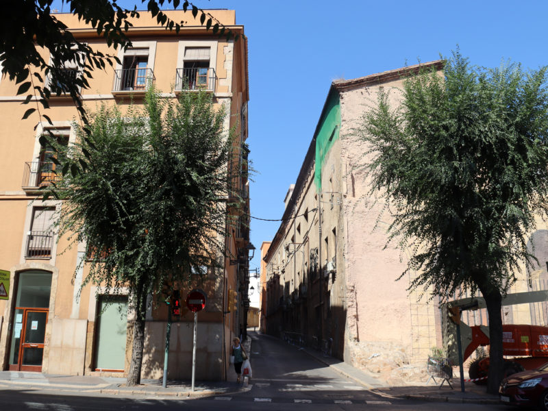 L'actuació s'allargarà quatre dies i no es podrà circular des de la Baixada del Roser fins al carrer Rera Sant Domènech