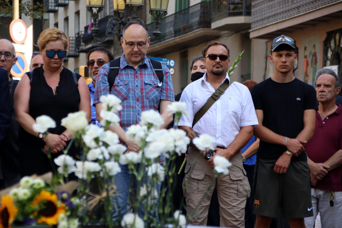 Homenatge atemptats Barcelona 2023