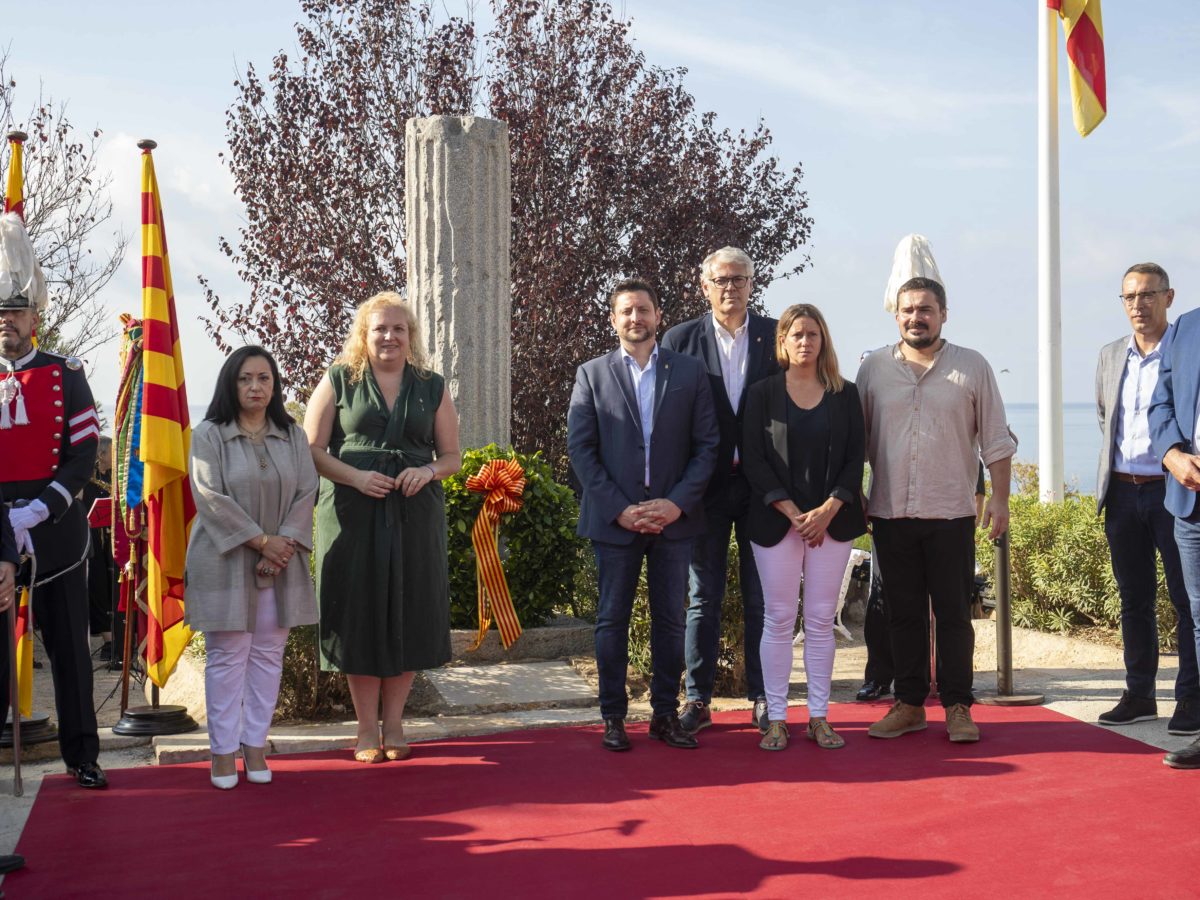 ofrena floral de la Diada Nacional de Catalunya (Tjerk van der Meulen)