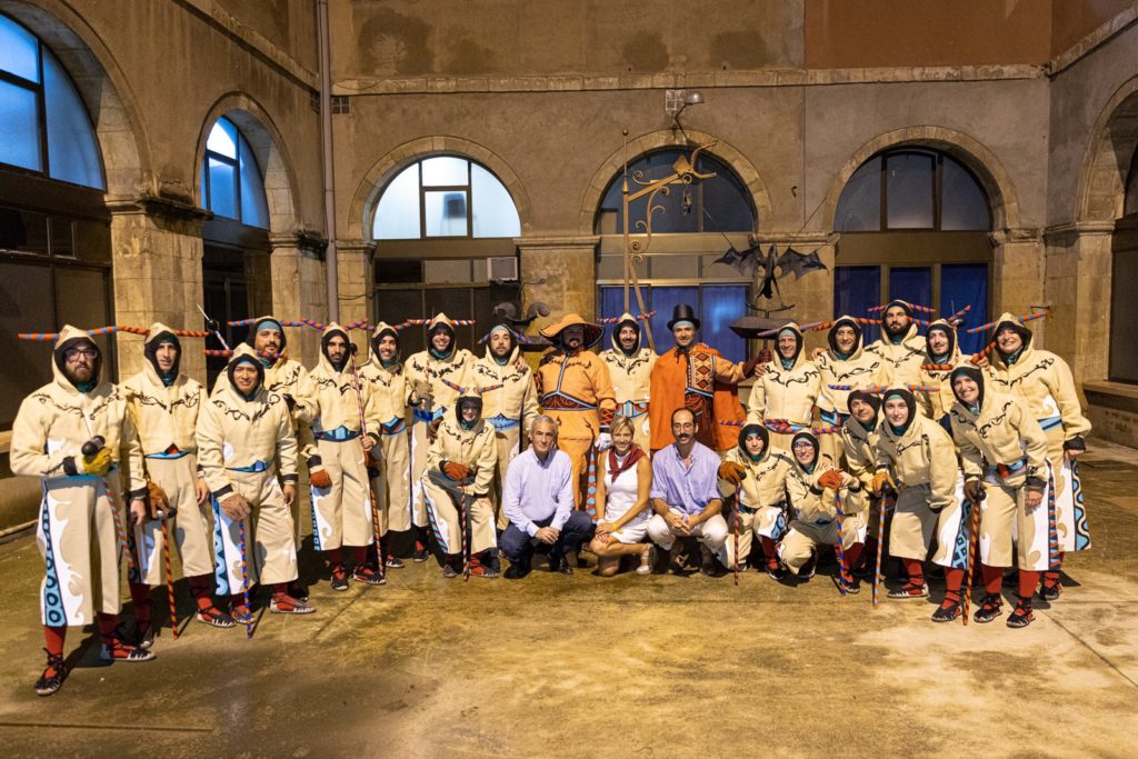 Presentació dels nous vestits del Ball de Diables de Tarragona. Foto: DAVID OLIETE