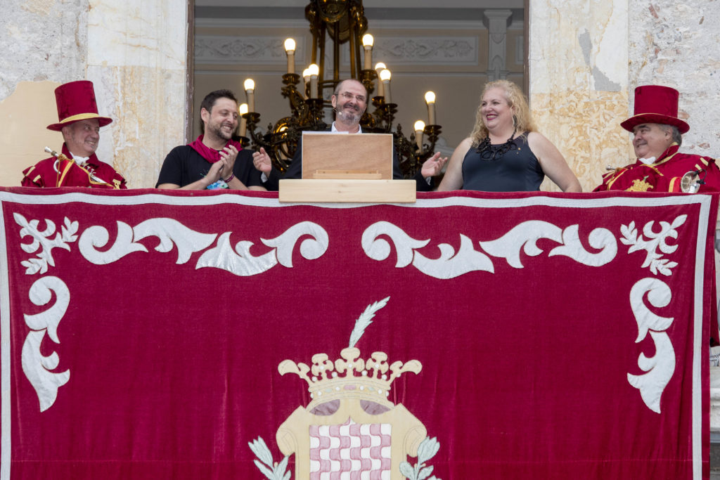 El Pregó de Santa Tecla d'Oriol Grau.  foto Tjerk van der Meulen  21.09.23 