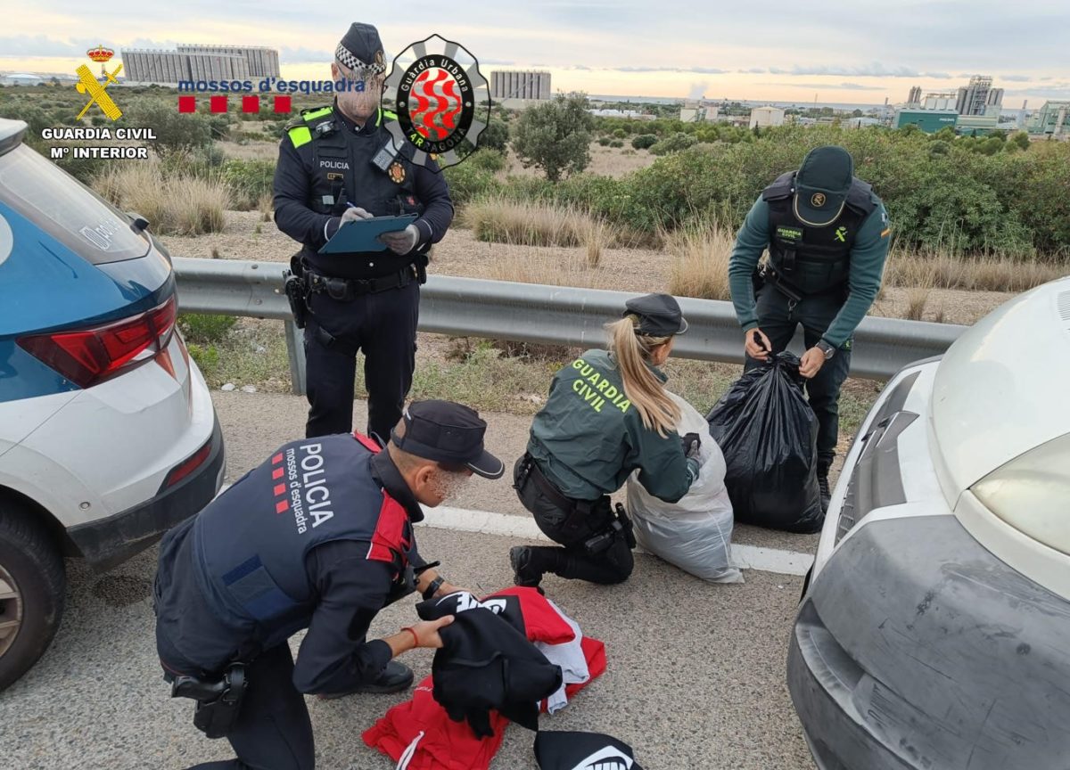 Guàrdia Civil, Mossos i Guàrdia Urbana a Bonavista