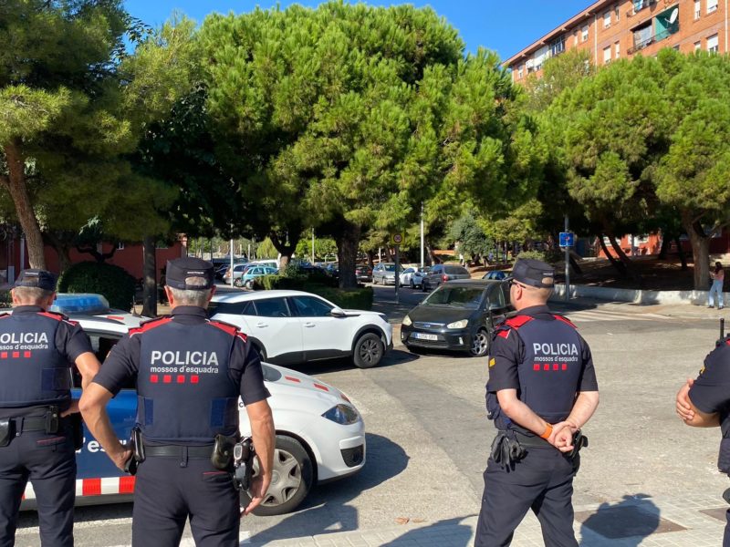 Mossos vigilen Camp Clar