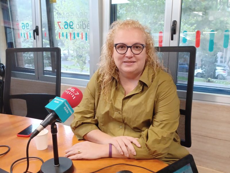 Sandra Ramos. Portaveu PSC a Tarragona Ràdio