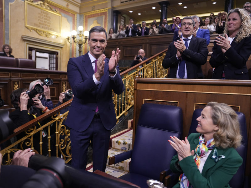 Pedro Sánchez. Sessió Investidura FOTO: ACN