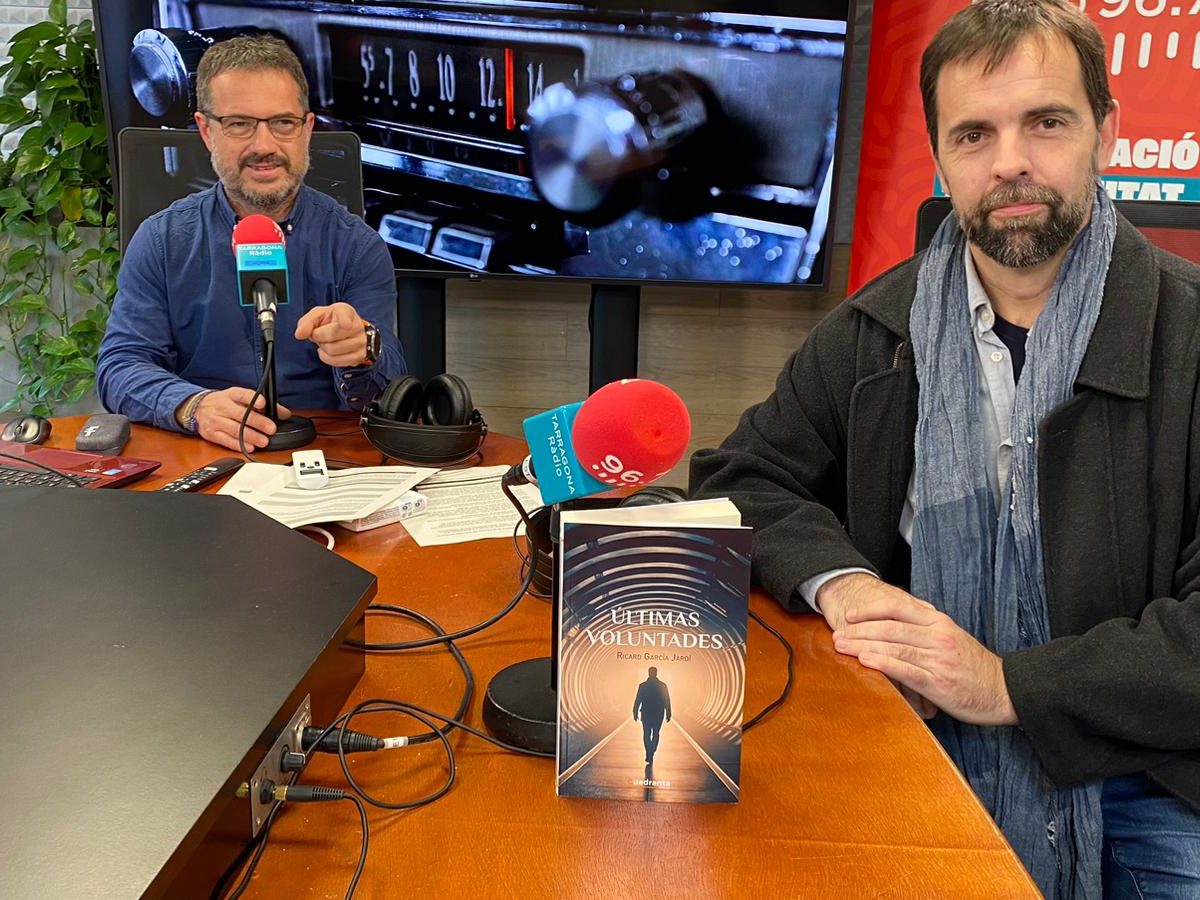 Ricard García Jardí presenta “Últimas Voluntades” (Editorial Cuadranta).