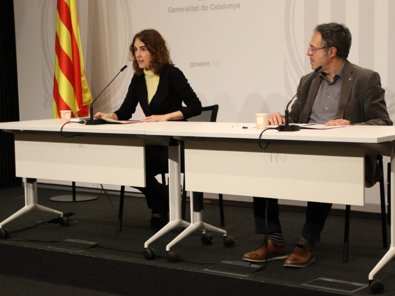 La consellera de Justícia, Gemma Ubasart, i el secretari de Mesures Penals, Amand Calderó, en roda de premsa Data de publicació: divendres 15 de març del 2024, 17:29 Localització: Barcelona Autor: Blanca Blay