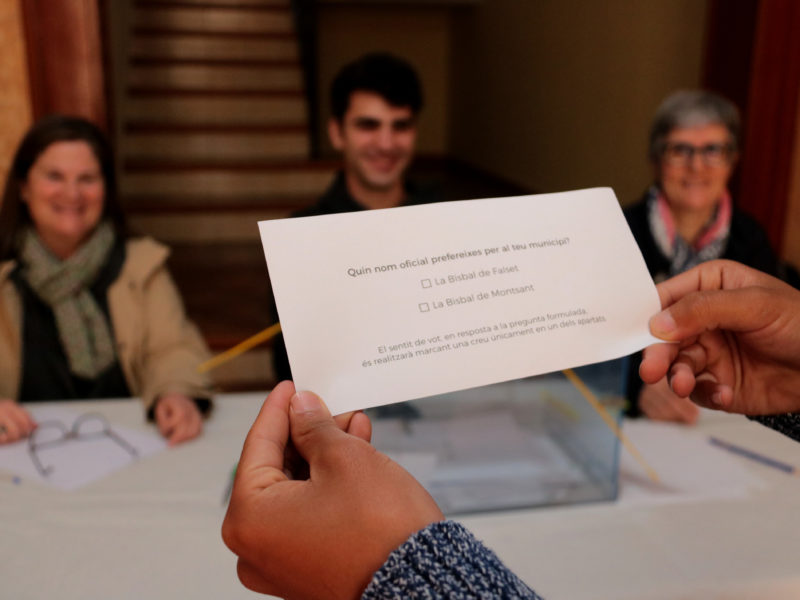 L'equip de govern es reunirà pròximament per prendre una decisió sobre si manté el topònim o el modifica