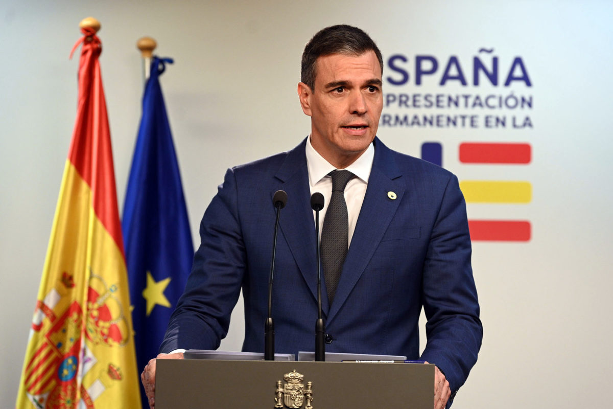 El president del govern espanyol, Pedro Sánchez, en una imatge d'arxiu Data de publicació: dimecres 24 d’abril del 2024, 19:32 Localització: Madrid Autor: Premsa La Moncloa