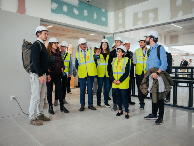 El conseller de Salut, Manel Balcells, durant una visita al futur edifici pont de l'hospital Joan XXIII de Tarragona Data de publicació: dijous 18 d’abril del 2024, 19:28 Localització: Tarragona Autor: Cedida a l'ACN