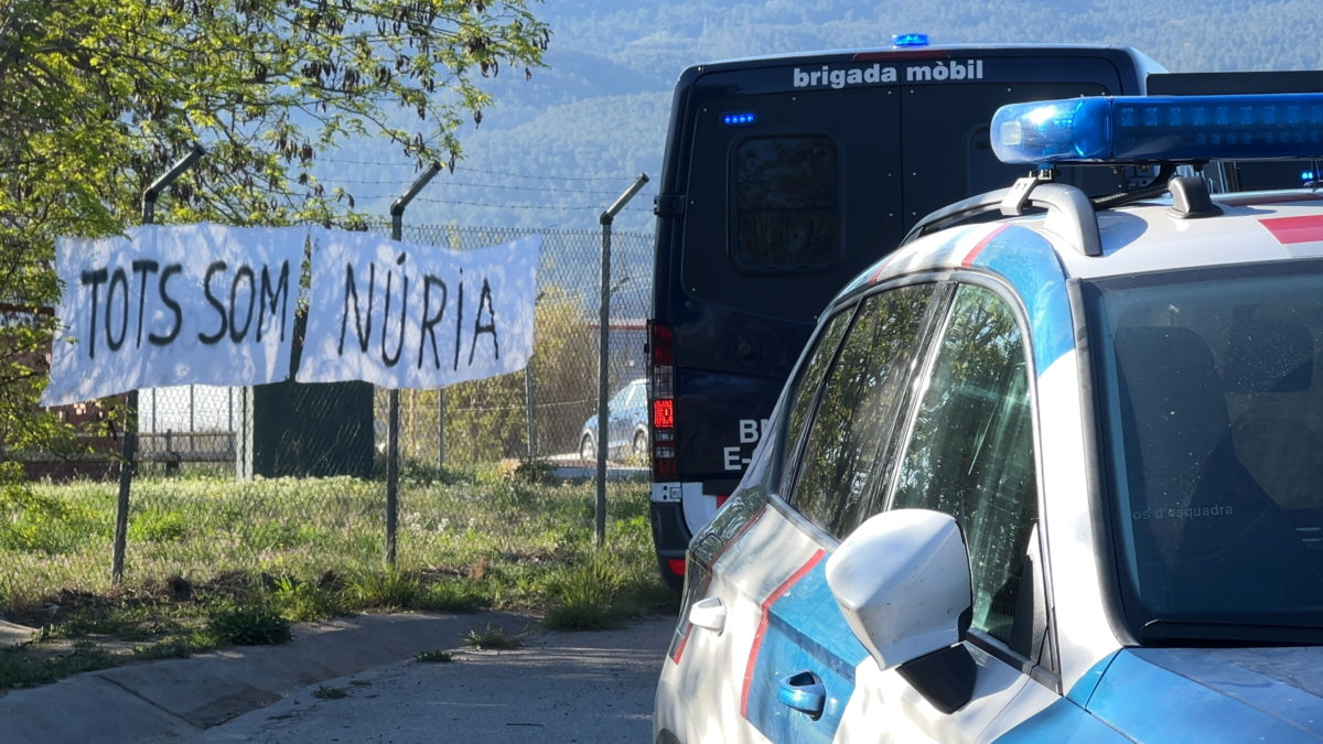 Protesta a Presons. FOTO: ACN