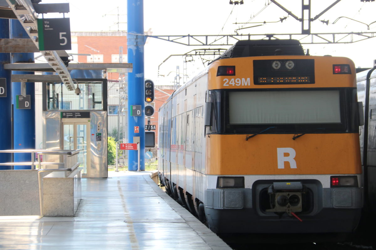 Retards en els trens de Renfe.