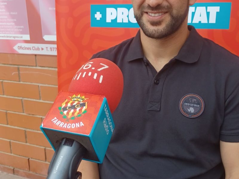 Dani Vidal: ‘Vull entrenar al Nàstic a la segona divisió’