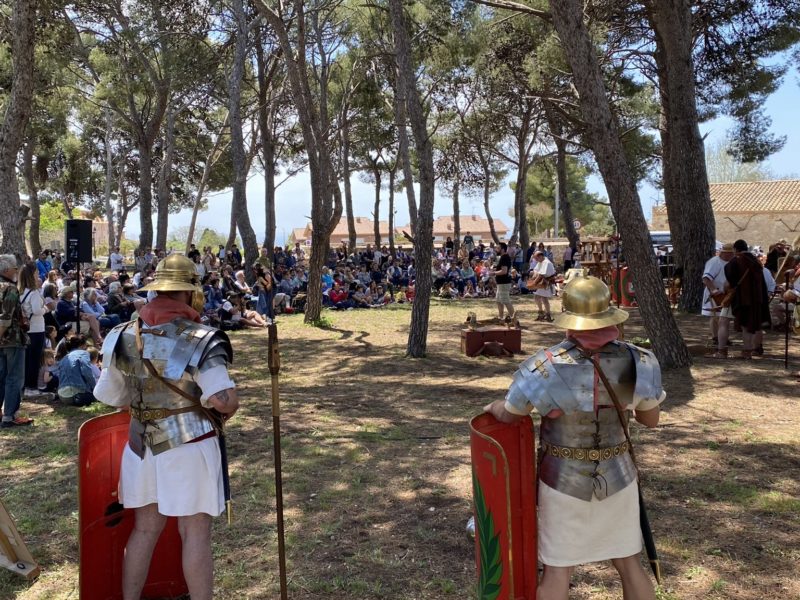 Projecte Phoenix, que amb la Castra Legionis ha mostrat a Altafulla com era la vida quotidiana dels legionaris romans.