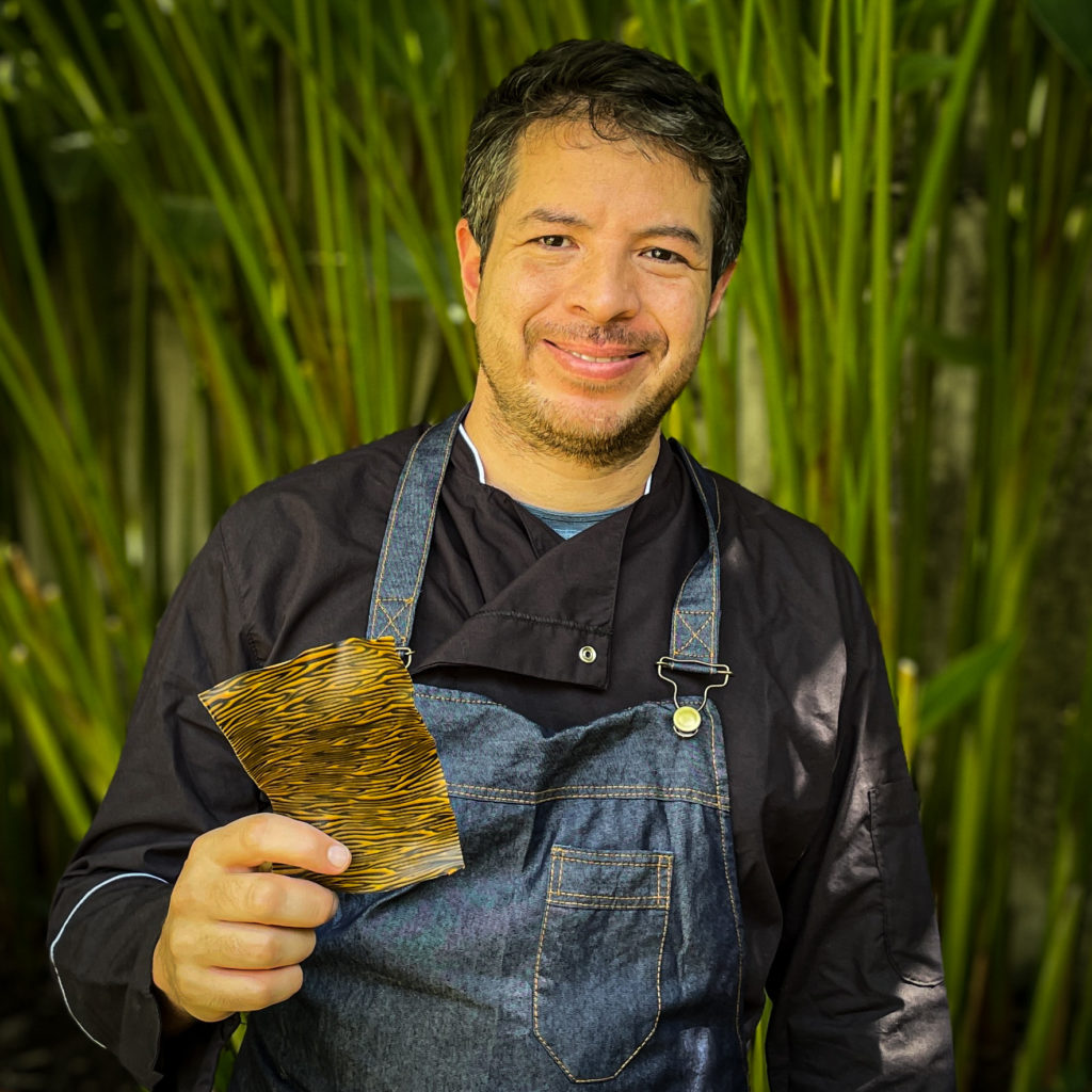  Dr. David Rivillo, antiguo investigador del ICIQ, chef e influyente diseñador de pasta.   