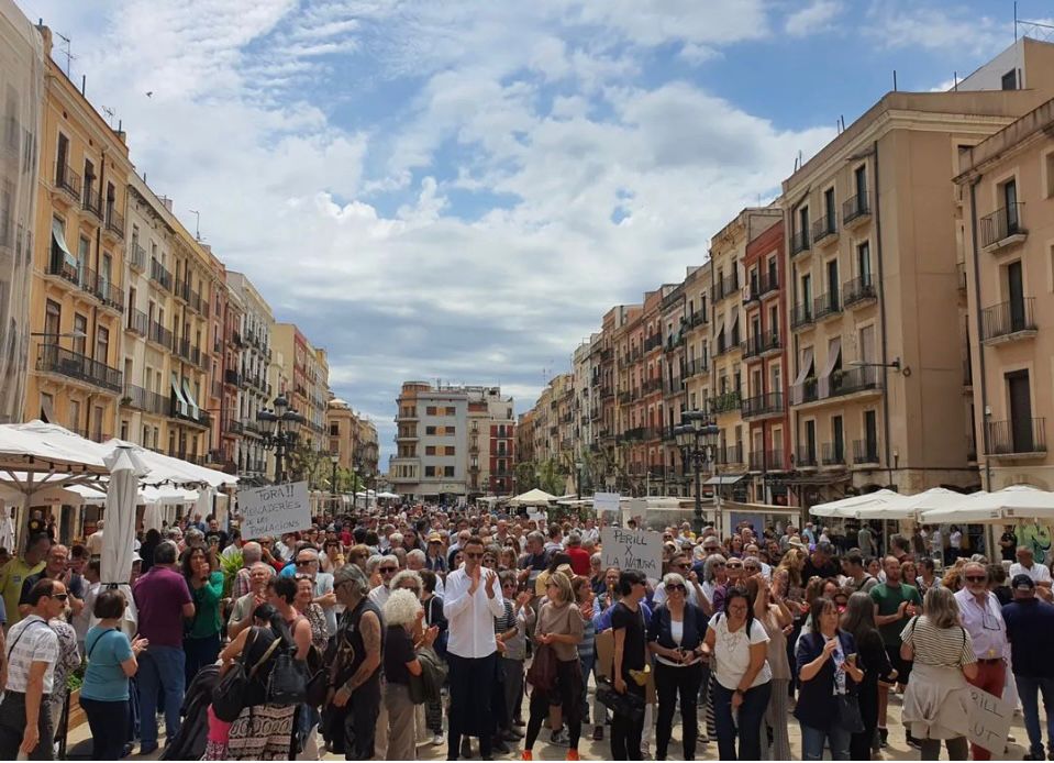 Mercaderies per l'Interior. Protesta a Tarragona 01 juny 2024