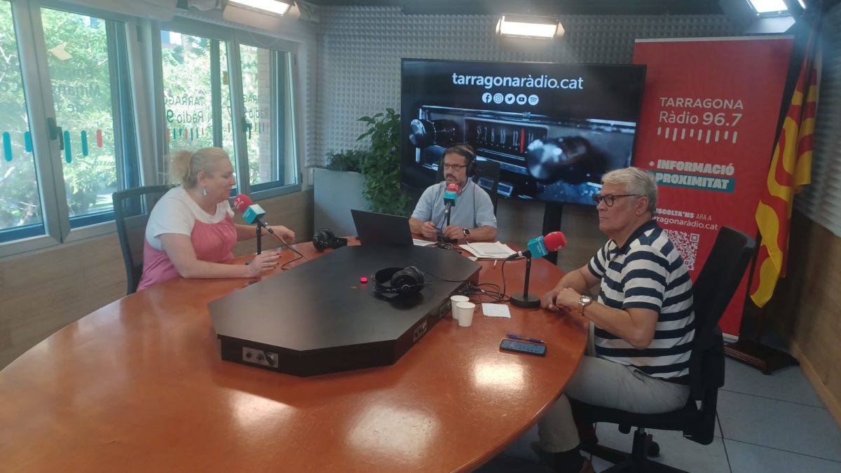 Sandra ramos (PSC), Josep Suñé i Jordi Sendra (Junts per Catalunya)