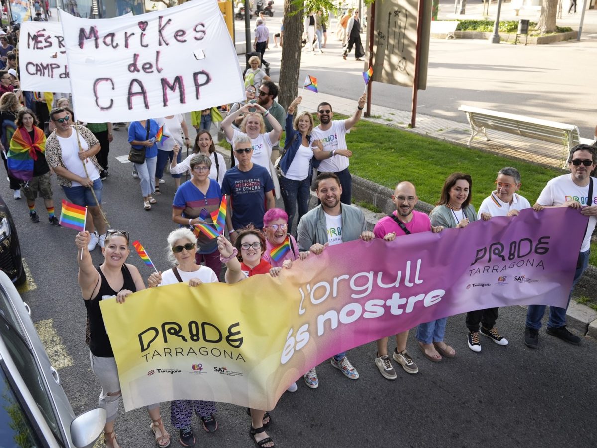 Èxit del festival Pride Tarragona, que vesteix de reivindicació la ciutat pel Dia Internacional de l’Orgull LGTBI+