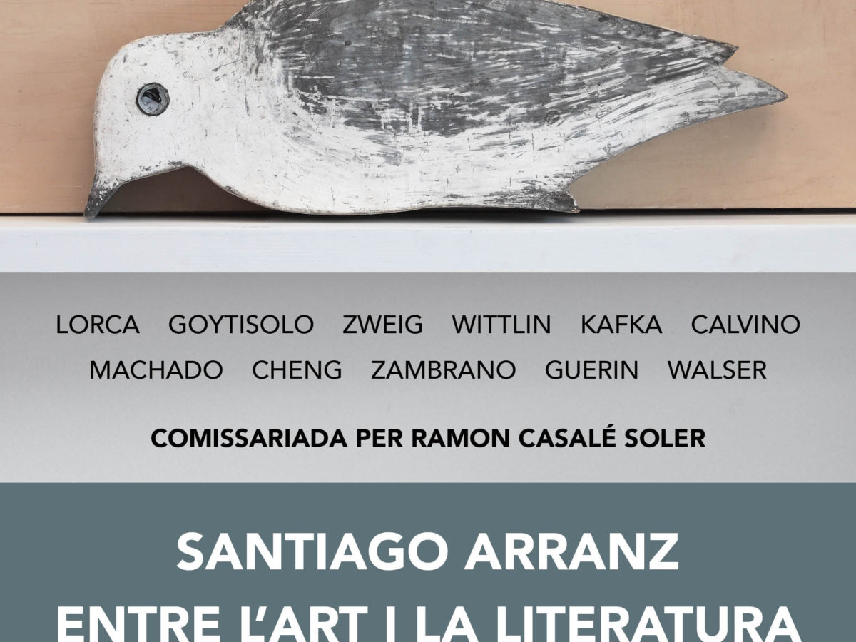 La mostra ‘Entre l’art i la literatura’ de Santiago Arranz s’inaugura aquest dijous al Tinglado 1 del Moll de Costa