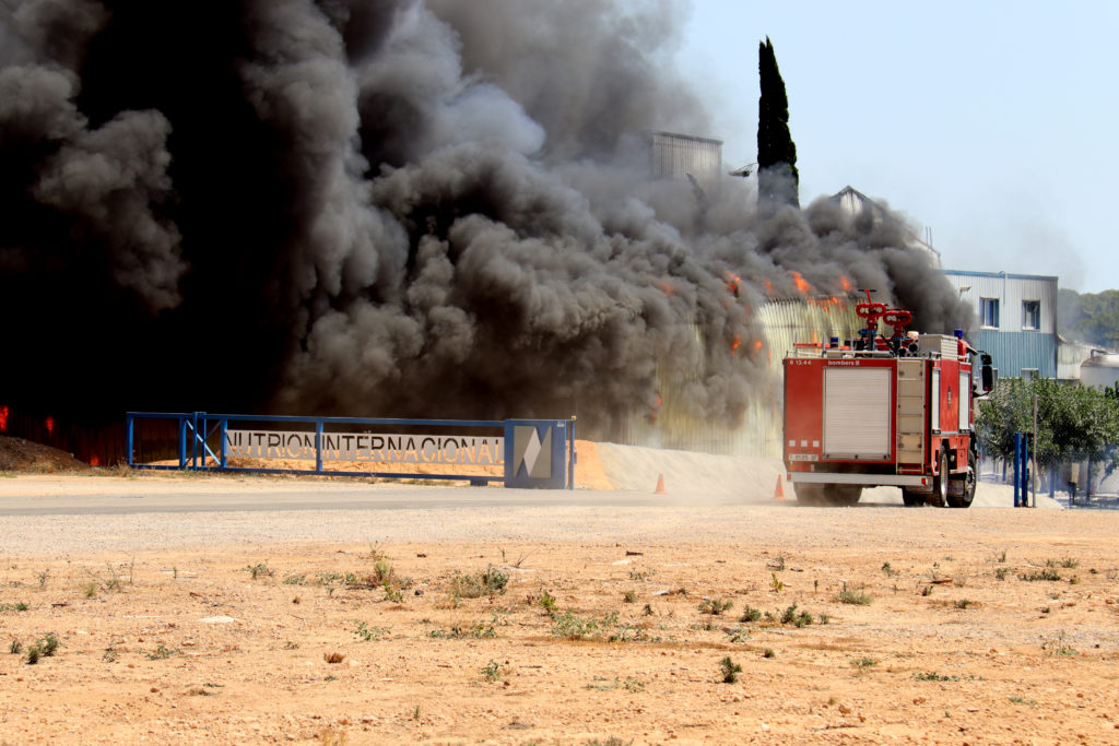 Els Bombers treballant en l'incendi que s'ha produït en una nau industrial de Puigpelat Data de publicació: divendres 09 d’agost del 2024, 14:35 Localització: Puigpelat Autor: Neus Bertola