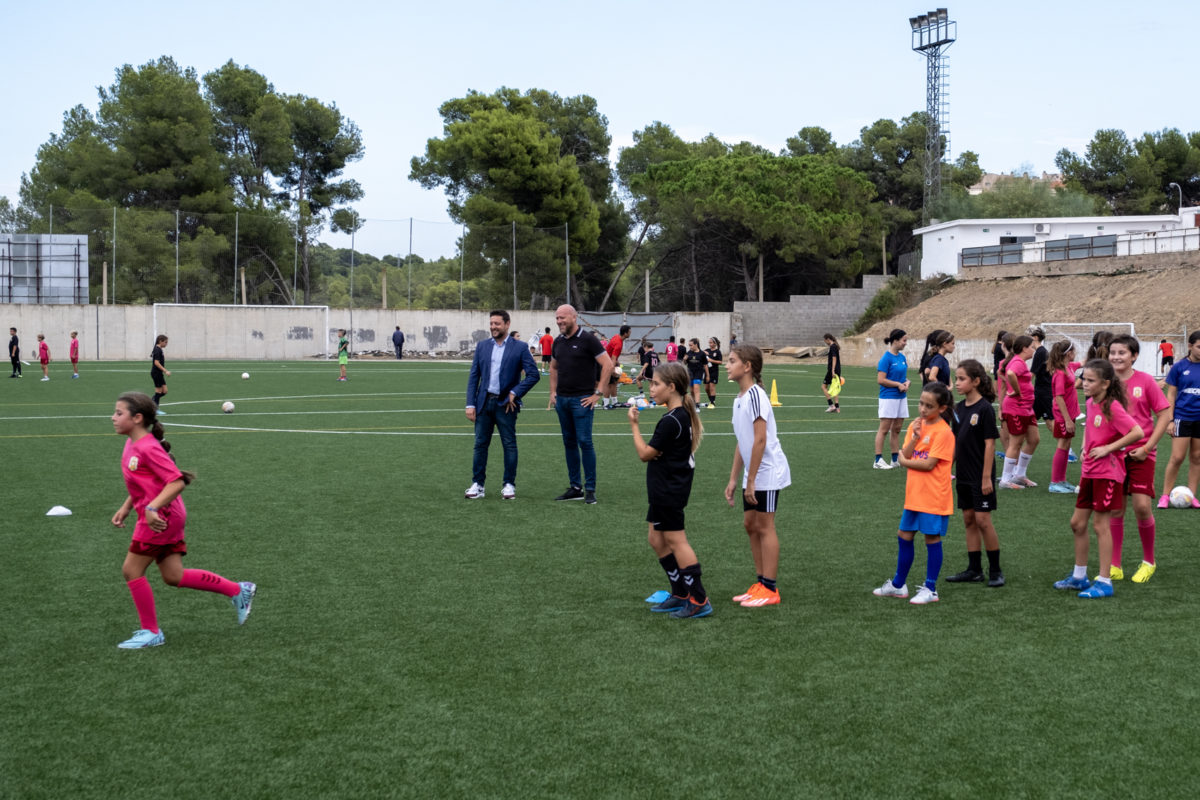 camp de futbol municipal de Sant Pere i Sant Pau. Autoria: Joan Carles Borrachero.